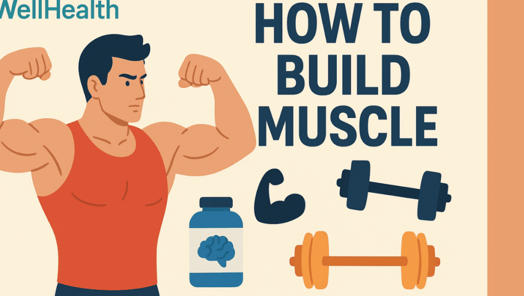 wellhealth how to build muscle tag