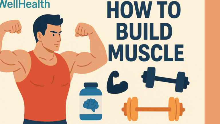 wellhealth how to build muscle tag